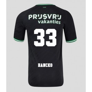 Feyenoord David Hancko #33 Replika Udebanetrøje 2024-25 Kortærmet